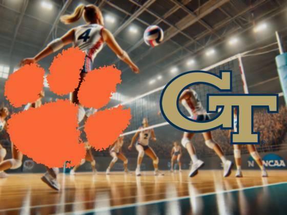 Clemson Tigers at Georgia Tech Yellow Jackets Women's Volleyball